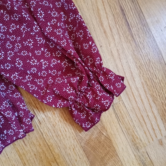 Floral Peasant Blouse - Picture 3 of 5